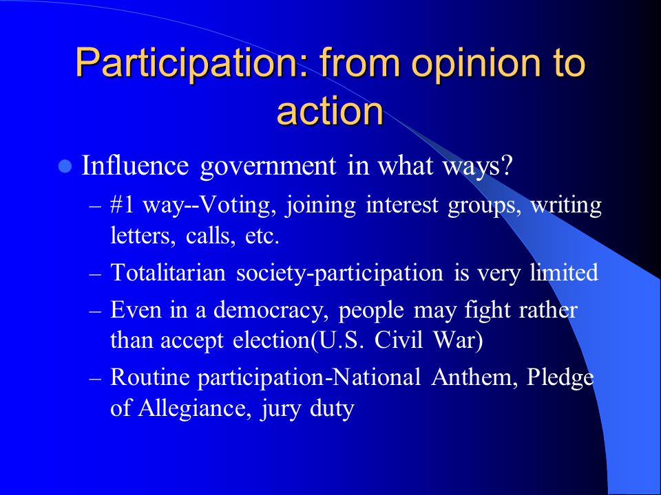 Political Participation – The Impact Of Radio Promotions